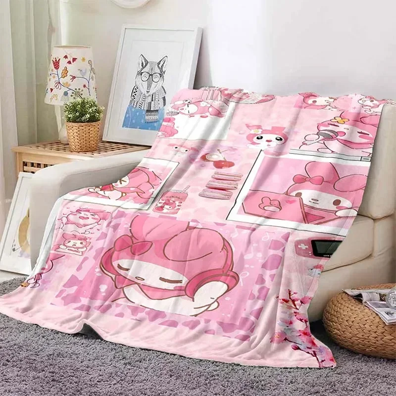 Home Fashion Textiles - Large My Melody Hello Kitty Throw