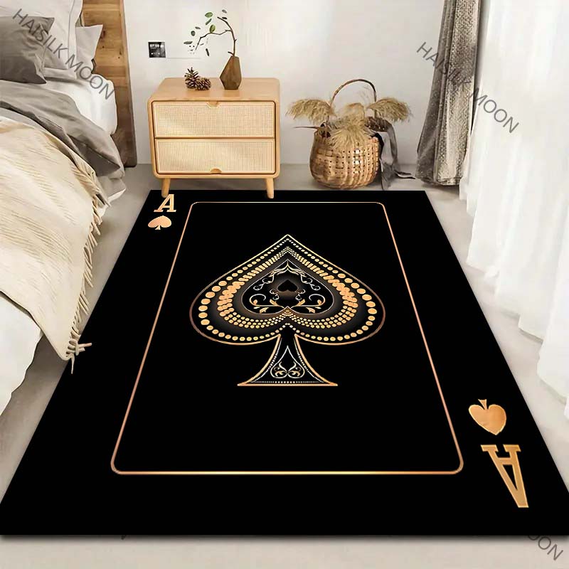 6 Styles Black Playing Card Ac - Luxury Home Textiles Usa review and price
