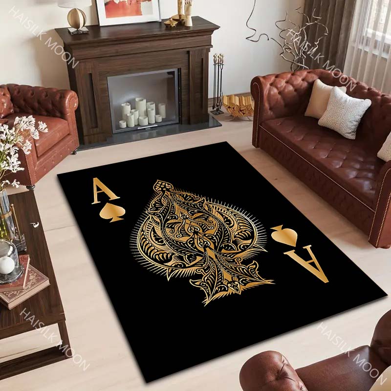 6 Styles Black Playing Card Ac - Luxury Home Textiles Usa review and price