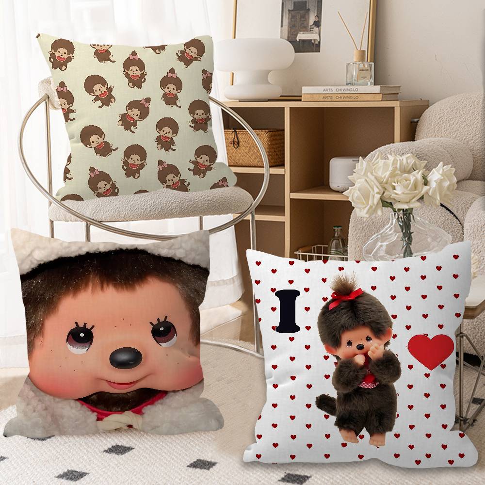 M-Monchhichi Cute Pillow Anime - Home Fashion Textiles review and price