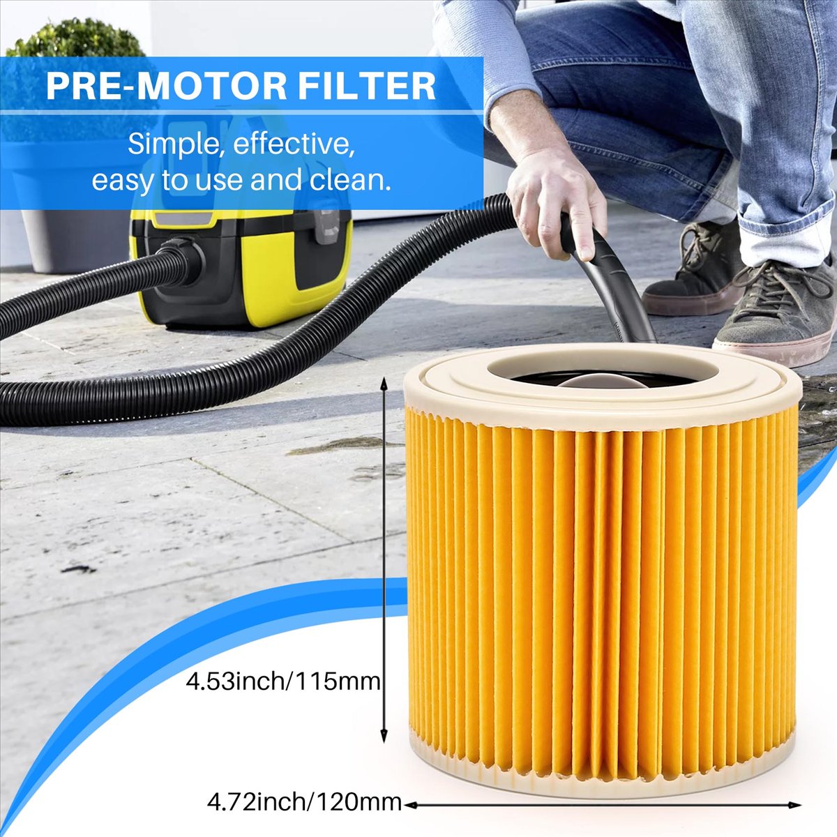 YDSC 2 Pcs Cartridge Filter fo - P & C Home Textiles Usa review and price