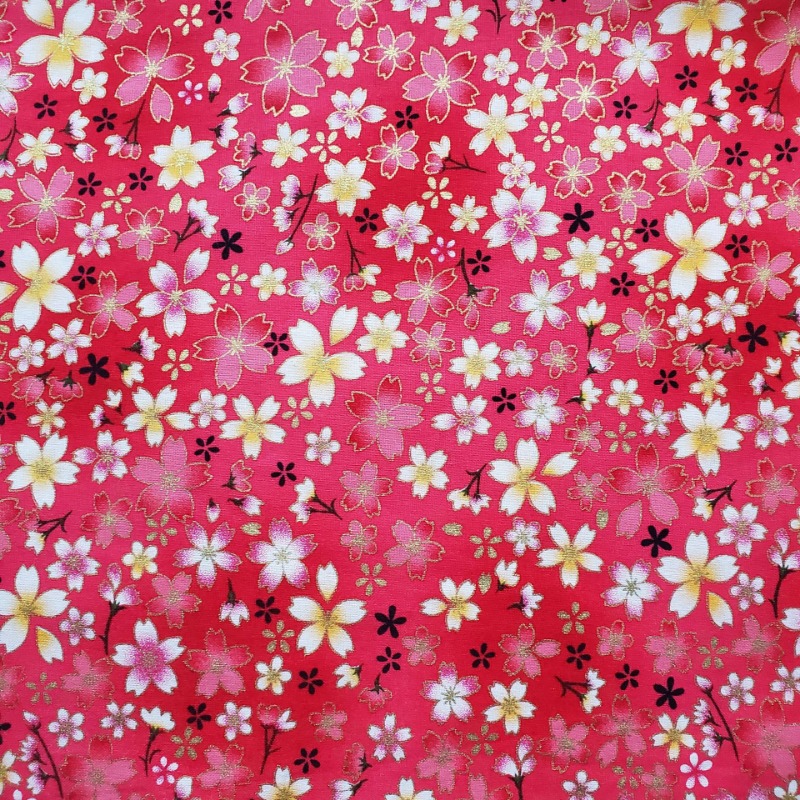 Cotton Gold Foil Printed Fabri - Home Fashion Textiles review and price