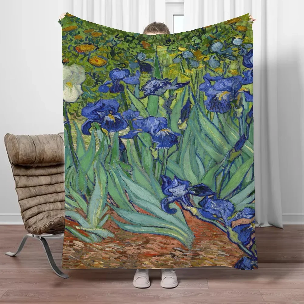Van Gogh Boho Throw Blanket fo - Luxury Home Textiles Usa review and price
