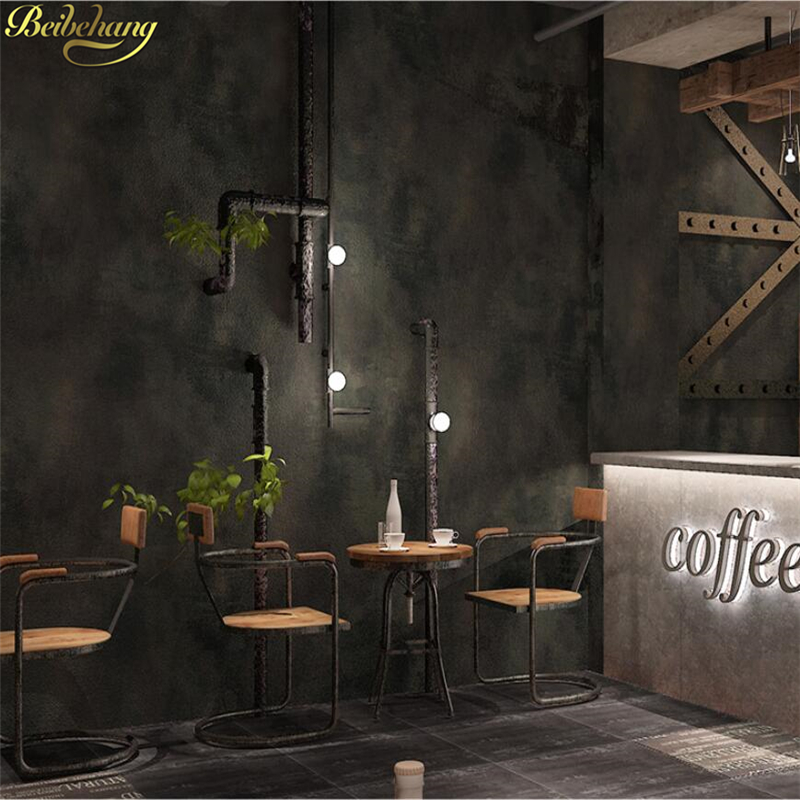Retro cement gray wallpapers p - Home Textile Industry review and price