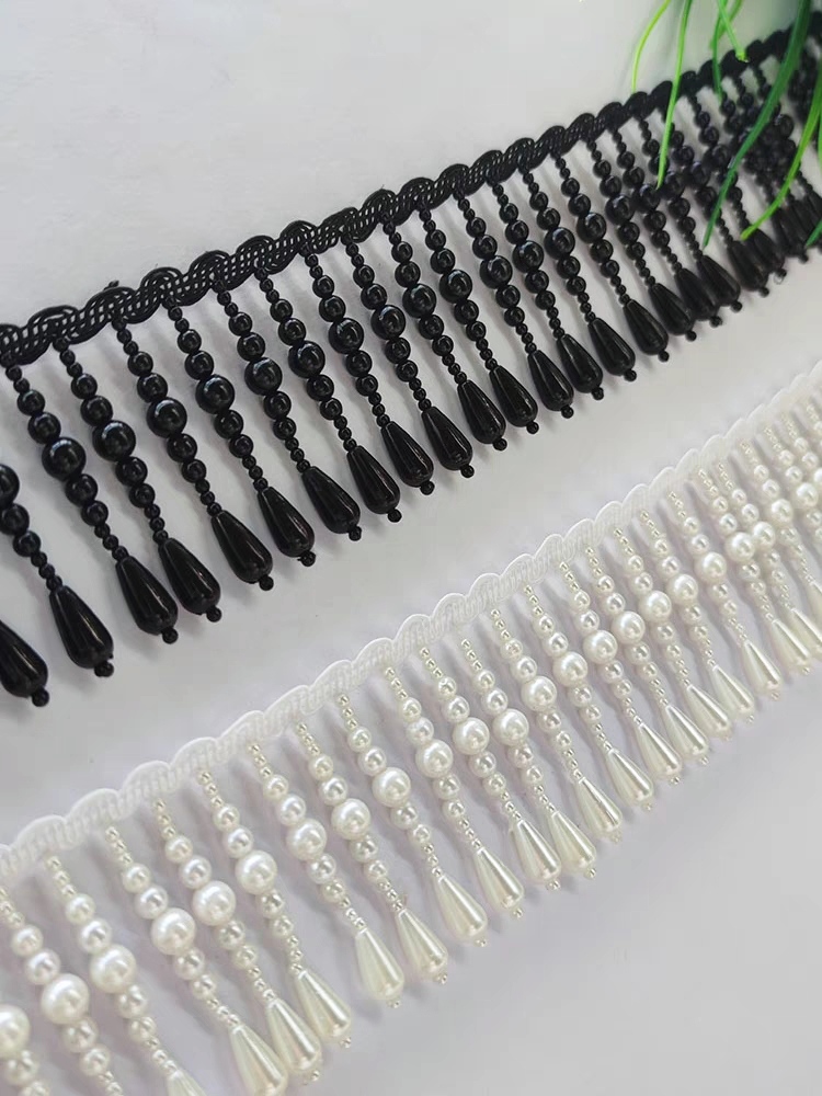6.5cm Wide Pearl Beads Beaded  - Home Fashion Textiles review and price