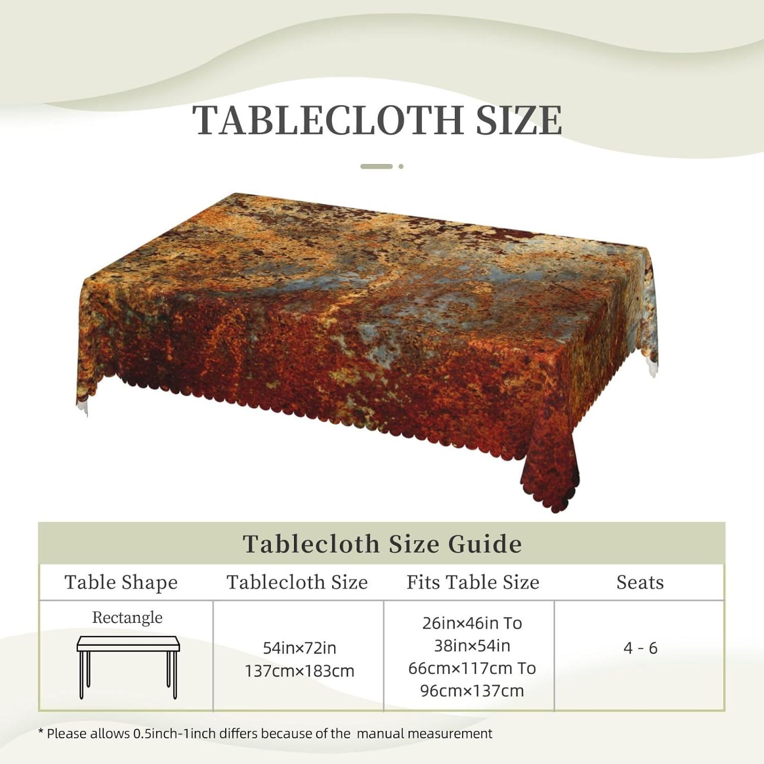 Industrial Brown Rust Metal Ta - Home Textile Industry review and price