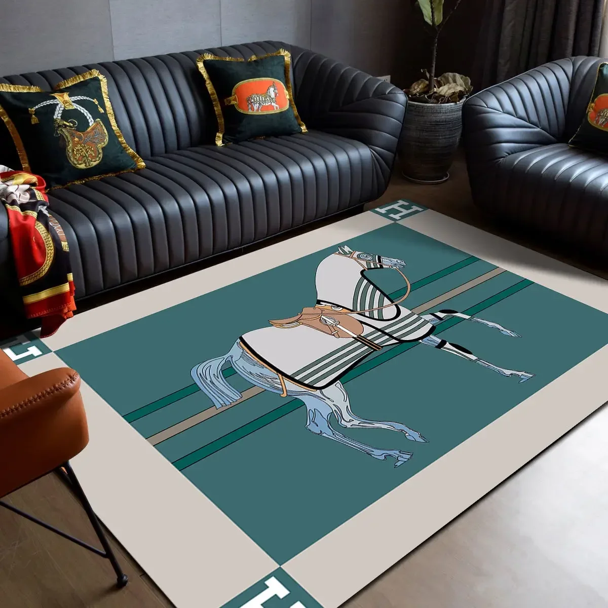 Fashion Ethnic Frame Carpet Ho - Home Fashion Textiles review and price