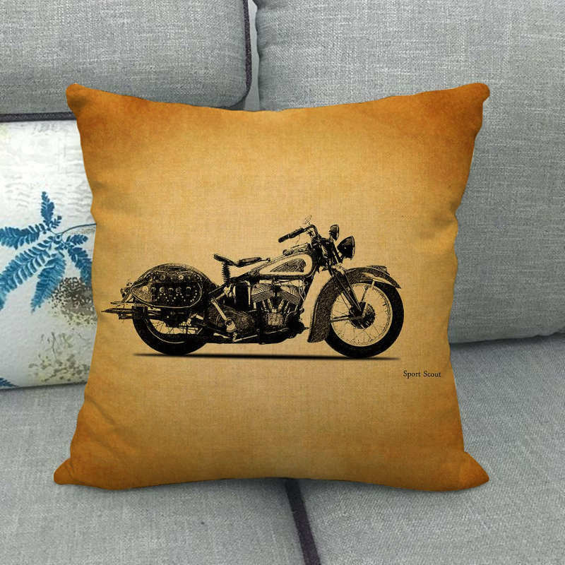 Retro industrial-style motorcy - Home Textile Industry review and price